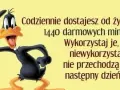 Codziennie dostajesz od życia 1440 darmowych minut - wykorzystaj je mądrze