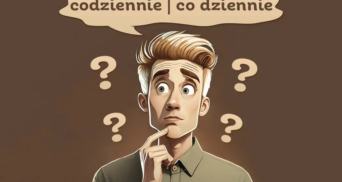 Co dziennie czy codziennie - poznaj różnice i uniknij błędów w pisowni