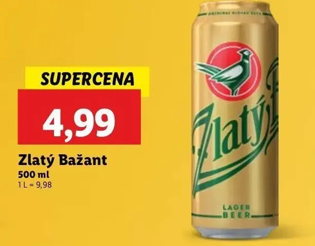 Zlatý Bažant retro – historia, smak i gdzie kupić to wyjątkowe piwo